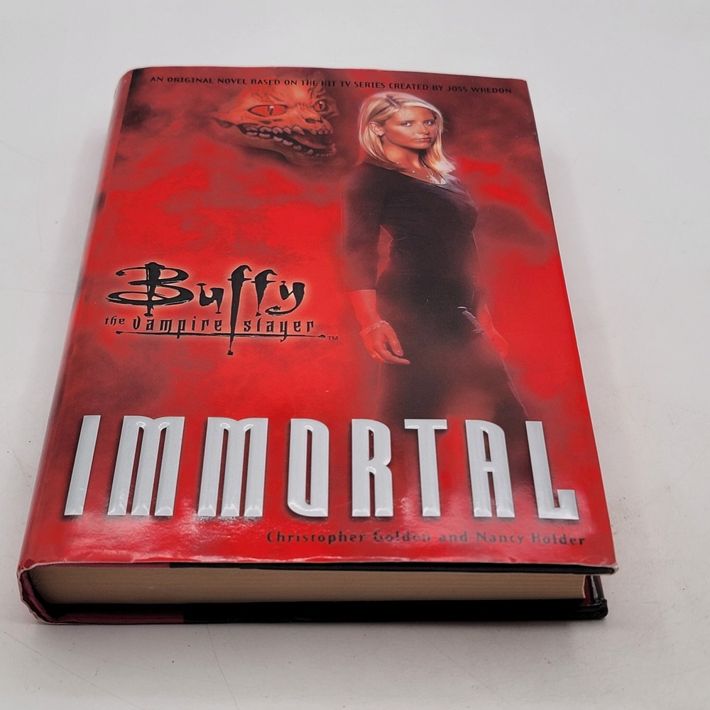 Christopher Golden Immortal Hardcover First Printing Buffy Vampire Slayer Good